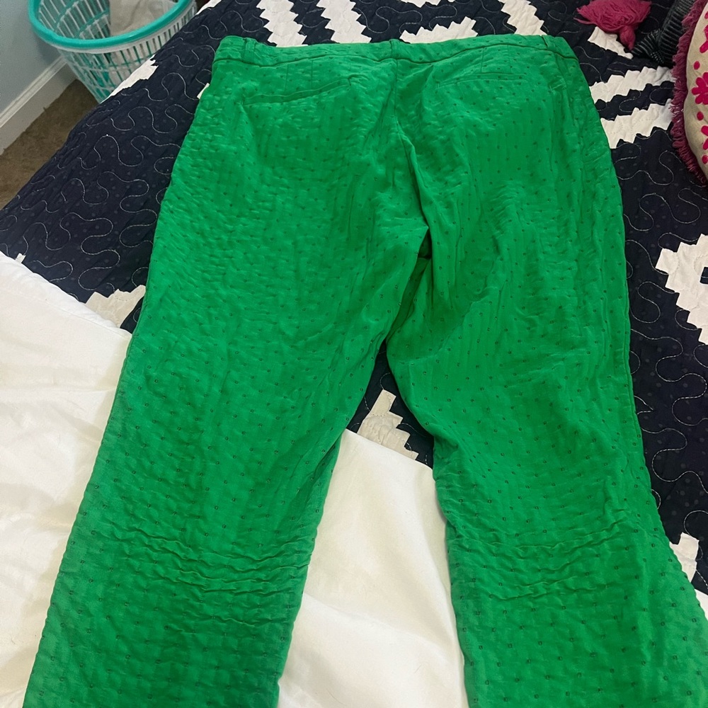 Banana republic ladies green pants size 12